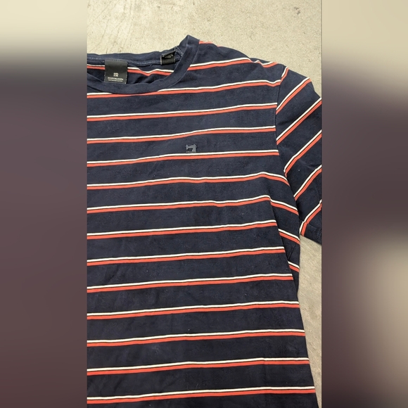 Scotch & Soda Other - Scotch And Soda Navy Striped Shirt, Medium